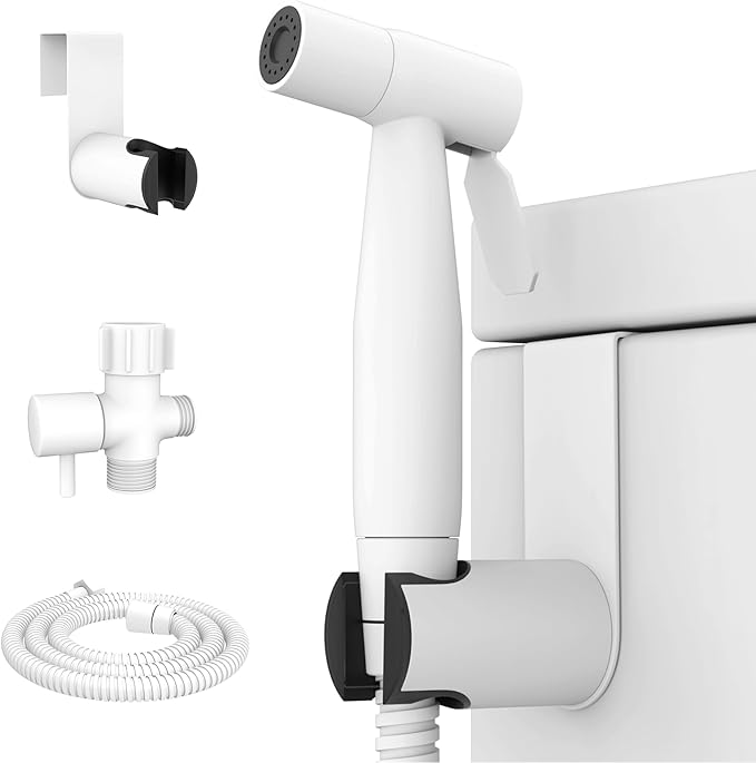 Handheld Toilet Bidet Sprayer with Adjustable Water Pressure Control