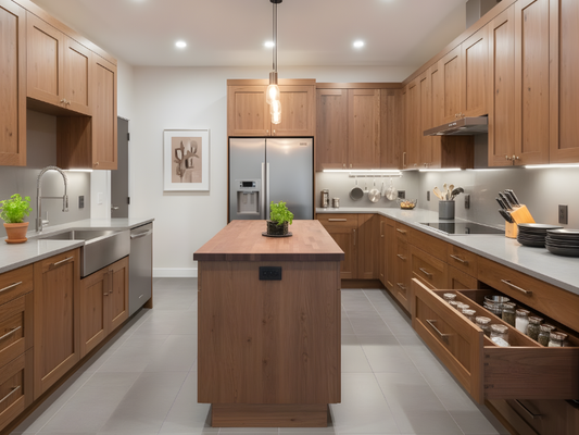 How kitchen design improves function and efficiency