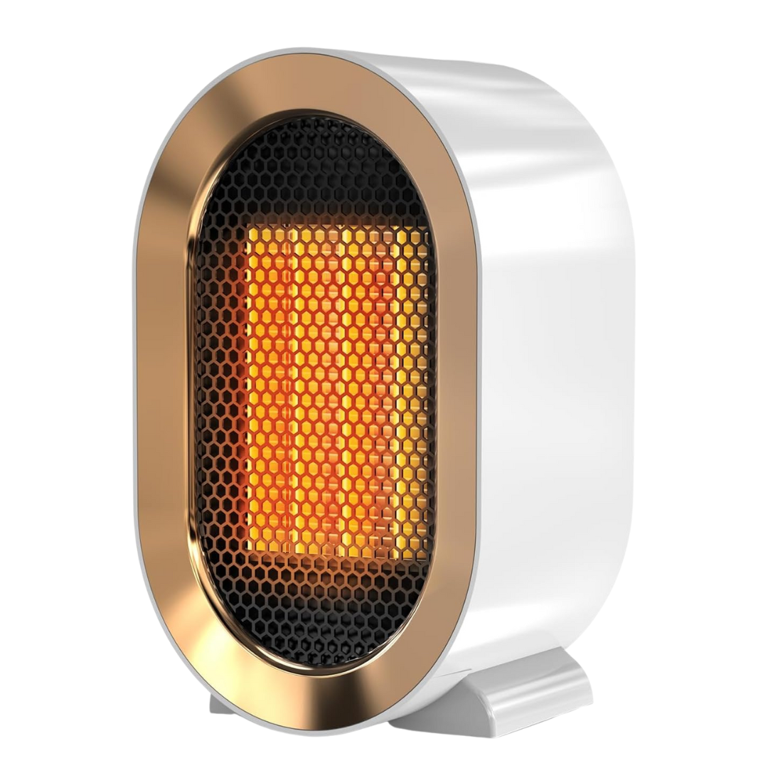 1200W PTC Space Heater with Adjustable Tilt, 2 Modes, and Auto Shut Off