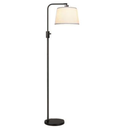 Dimmable Arc Floor Lamp with Different Shades, LED Bulb Included