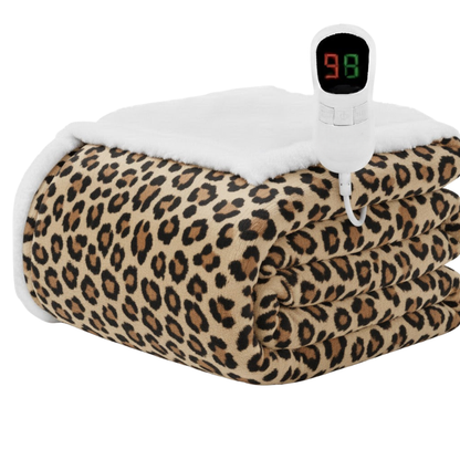 Full Size Heated Blanket with 10 Heat Levels and Auto Shut-Off