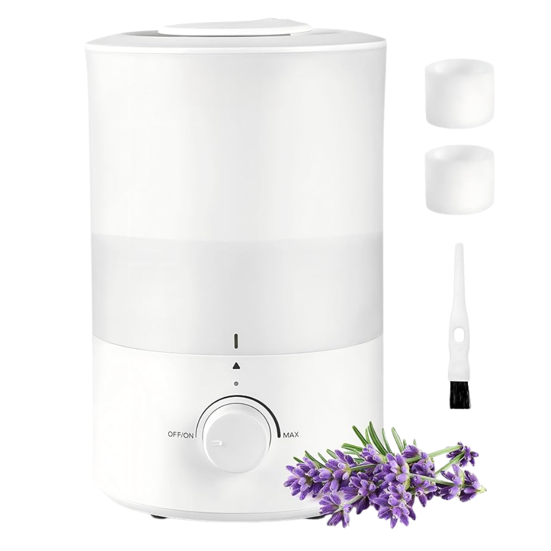 3L Ultrasonic Cool Mist Humidifier with Top-Fill and Diffuser