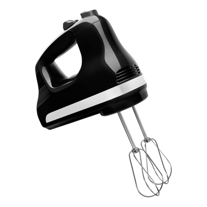 5 Speed Hand Mixer with Turbo Beaters, Lightweight & Compact