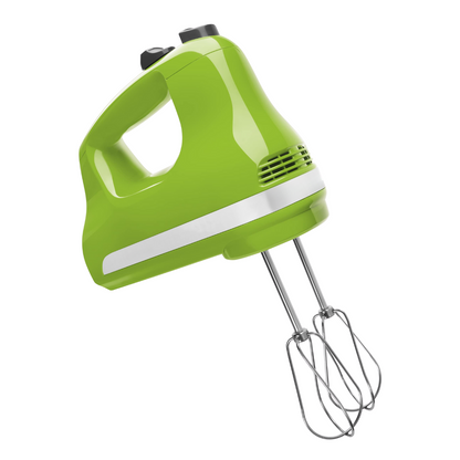 5 Speed Hand Mixer with Turbo Beaters, Lightweight & Compact