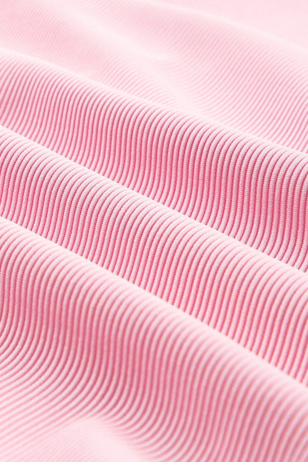 Buksedragt pink sæt lynlås top vide ben struktur