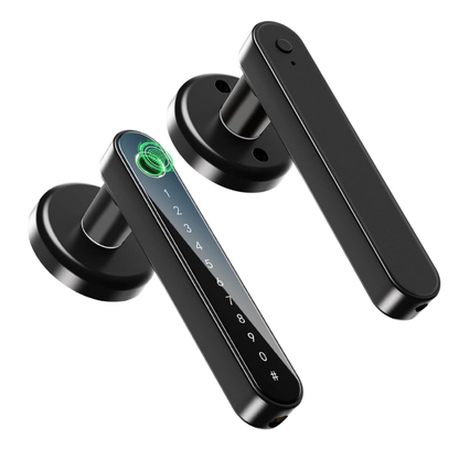 Biometric Smart Door Lock, Fingerprint PIN Key App Access, Auto-Lock