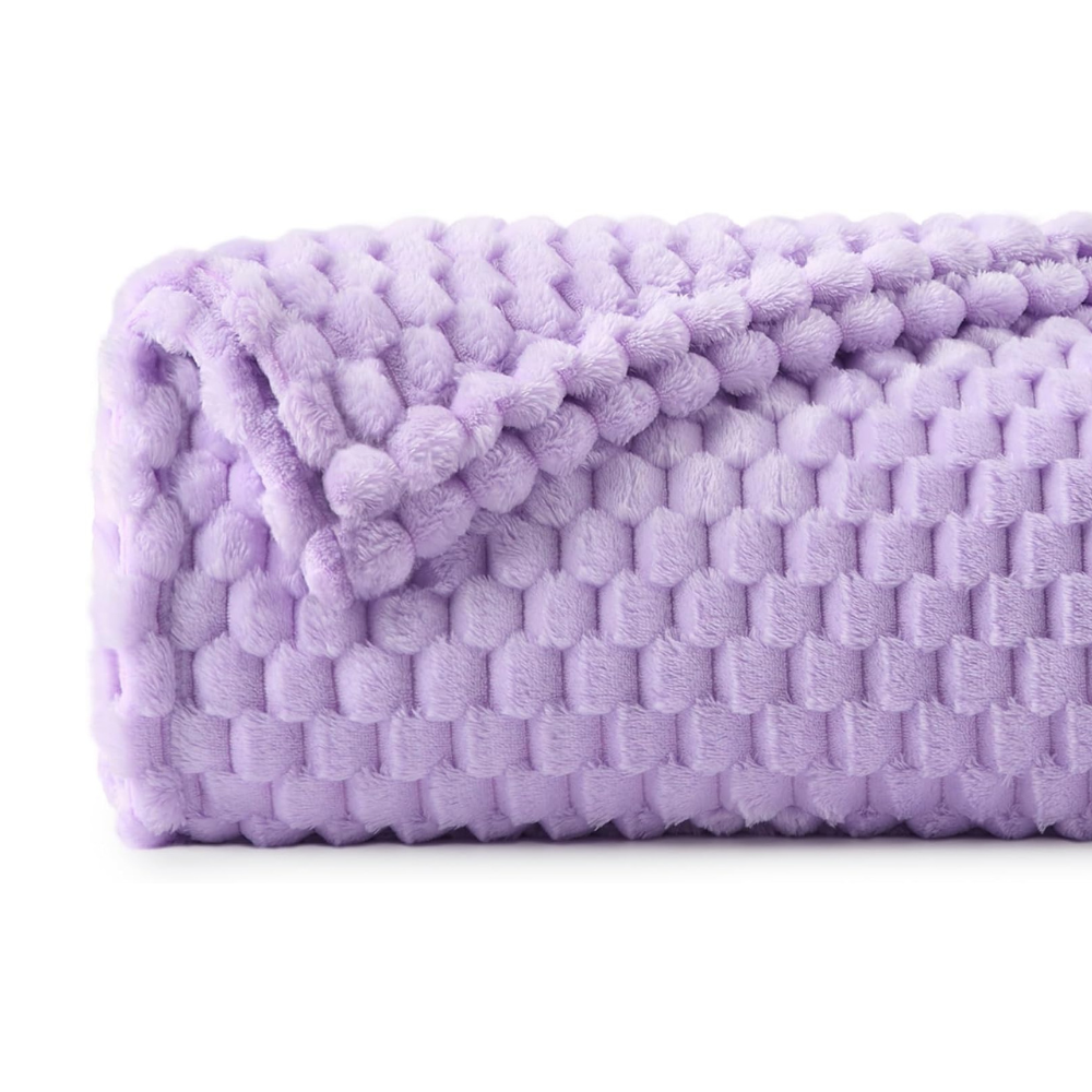Soft Fleece Jacquard Blanket for Couch, Bed and Home Decor 3D Texture
