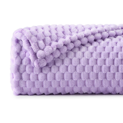 Soft Fleece Jacquard Blanket for Couch, Bed and Home Decor 3D Texture