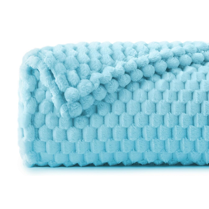 Soft Fleece Jacquard Blanket for Couch, Bed and Home Decor 3D Texture