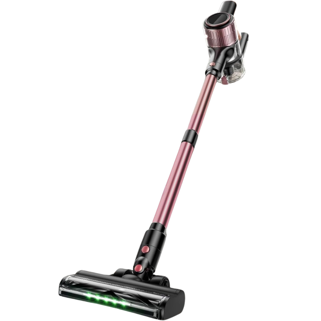 Cordless 10-in-1 Stick Vacuum with Powerful Suction and LED Light