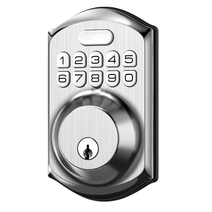 Digital Entry Smart Door Lock with Keypad, Auto-Lock Feature, 2 Keys