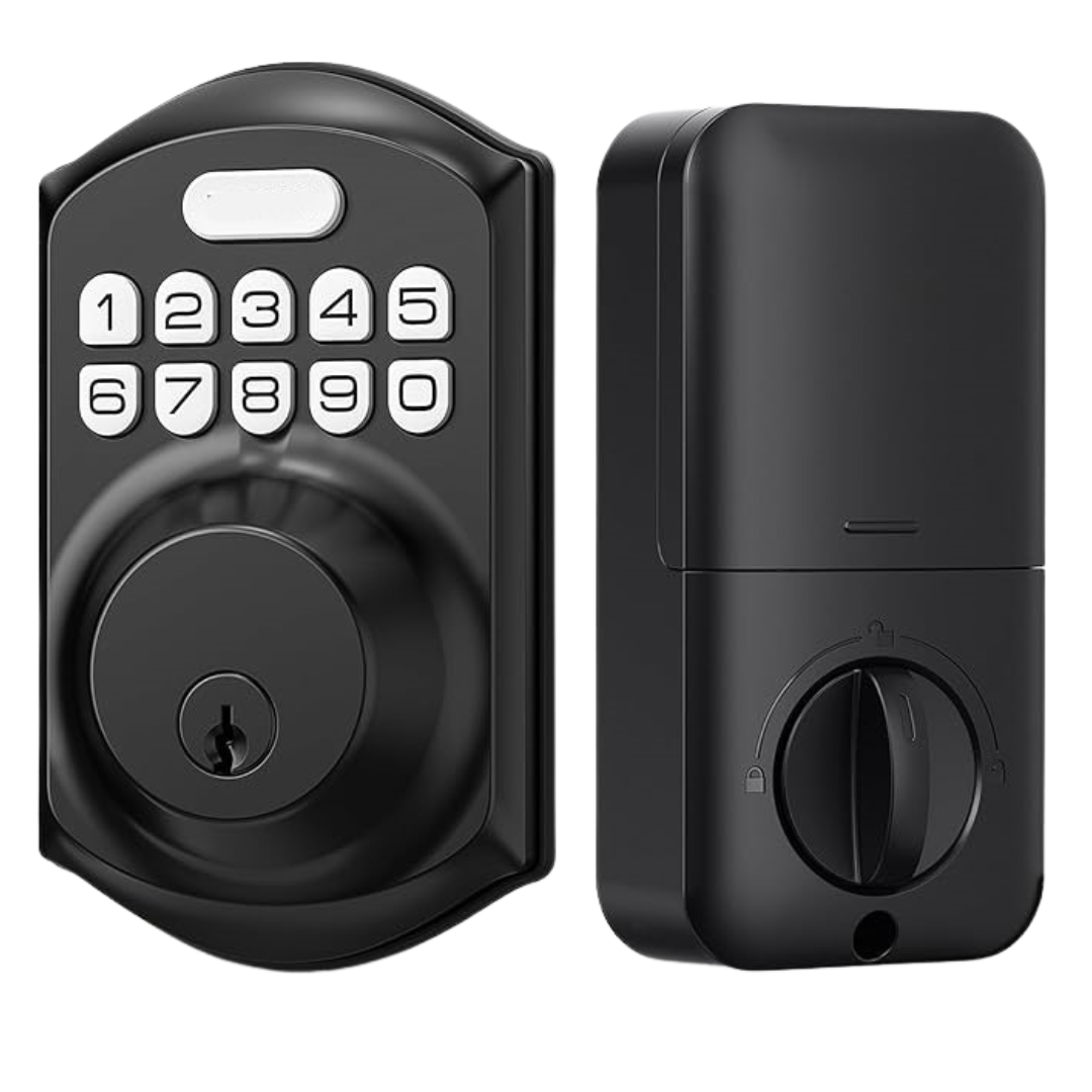 Digital Entry Smart Door Lock with Keypad, Auto-Lock Feature, 2 Keys