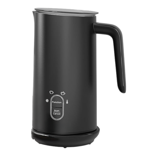 Electric Milk Frother with 4 Programs, Quiet Motor & Large Capacity