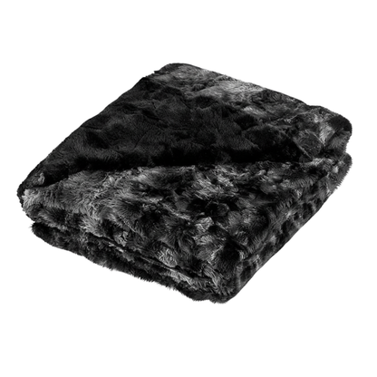 Faux Fur Throw Blanket for Couch and Bed Minky Plush Cozy Throw