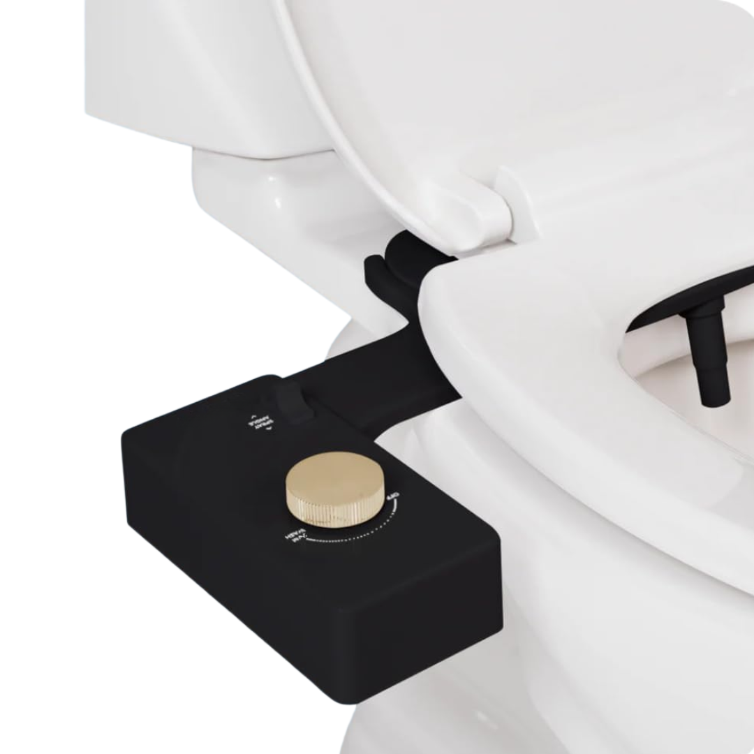 Non-Electric Bidet Toilet Seat Attachment, Adjustable Spray Control