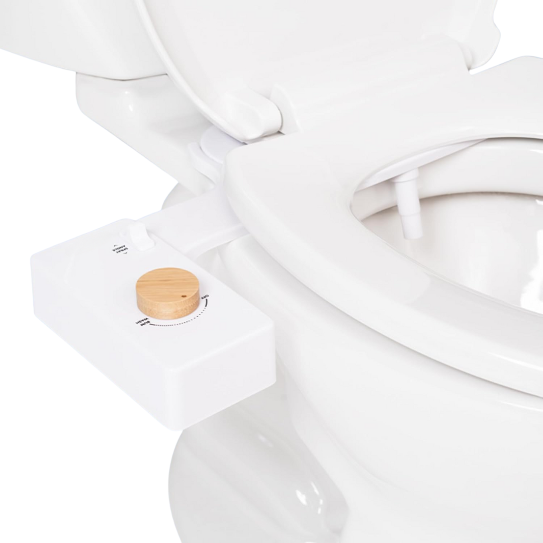 Non-Electric Bidet Toilet Seat Attachment, Adjustable Spray Control