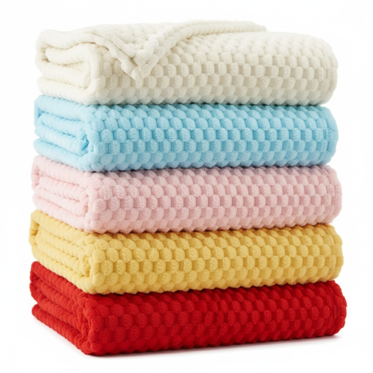 Soft Fleece Jacquard Blanket for Couch, Bed and Home Decor 3D Texture