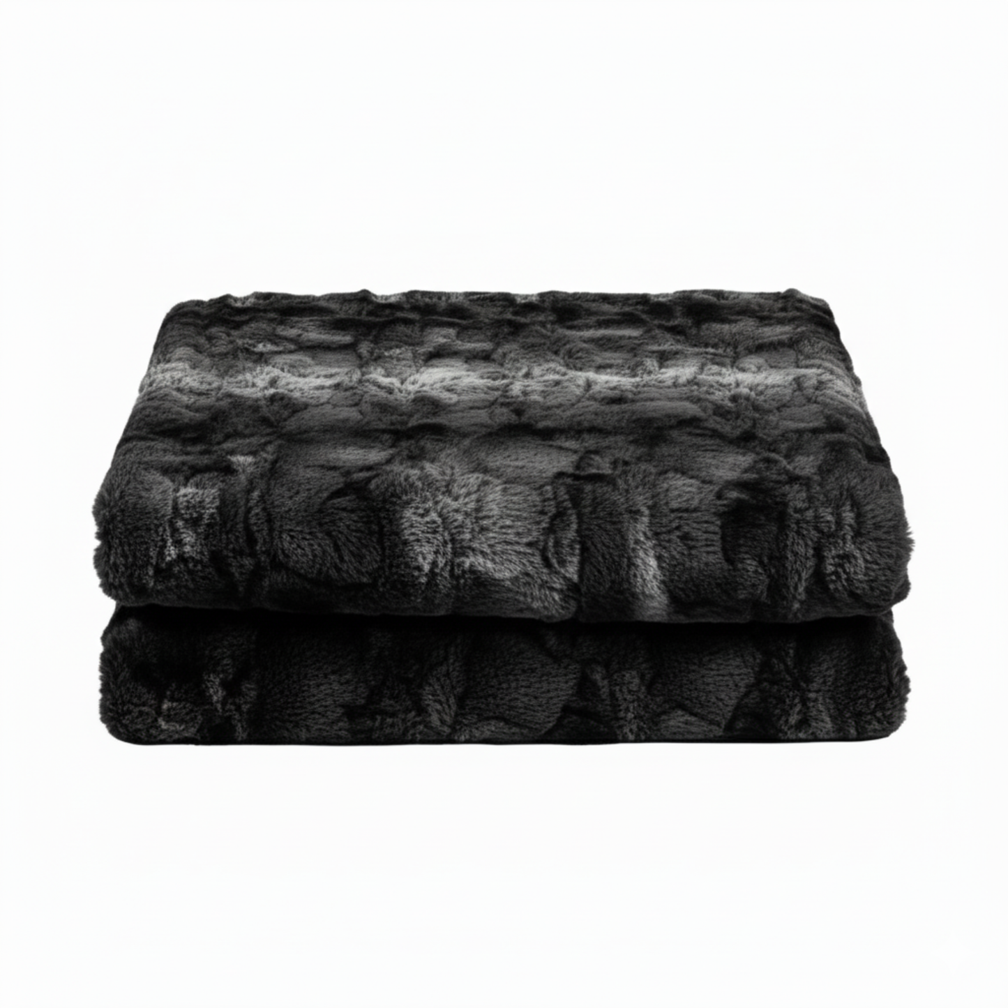 Faux Fur Throw Blanket for Couch and Bed Minky Plush Cozy Throw