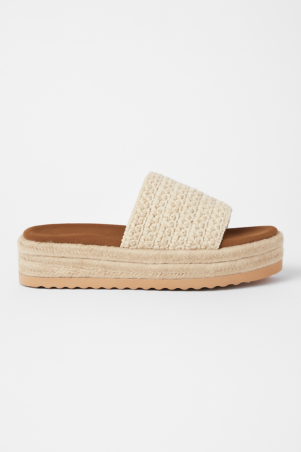Sandaler kilehæl vævet skridsikre boho sommersko