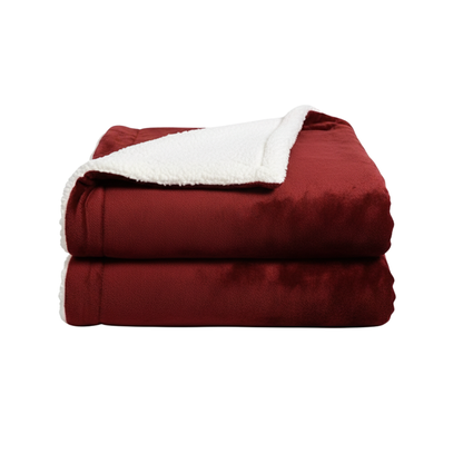 Sherpa Fleece Blanket – Soft Microfiber for Beds and Couches