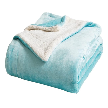 Sherpa Fleece Blanket – Soft Microfiber for Beds and Couches