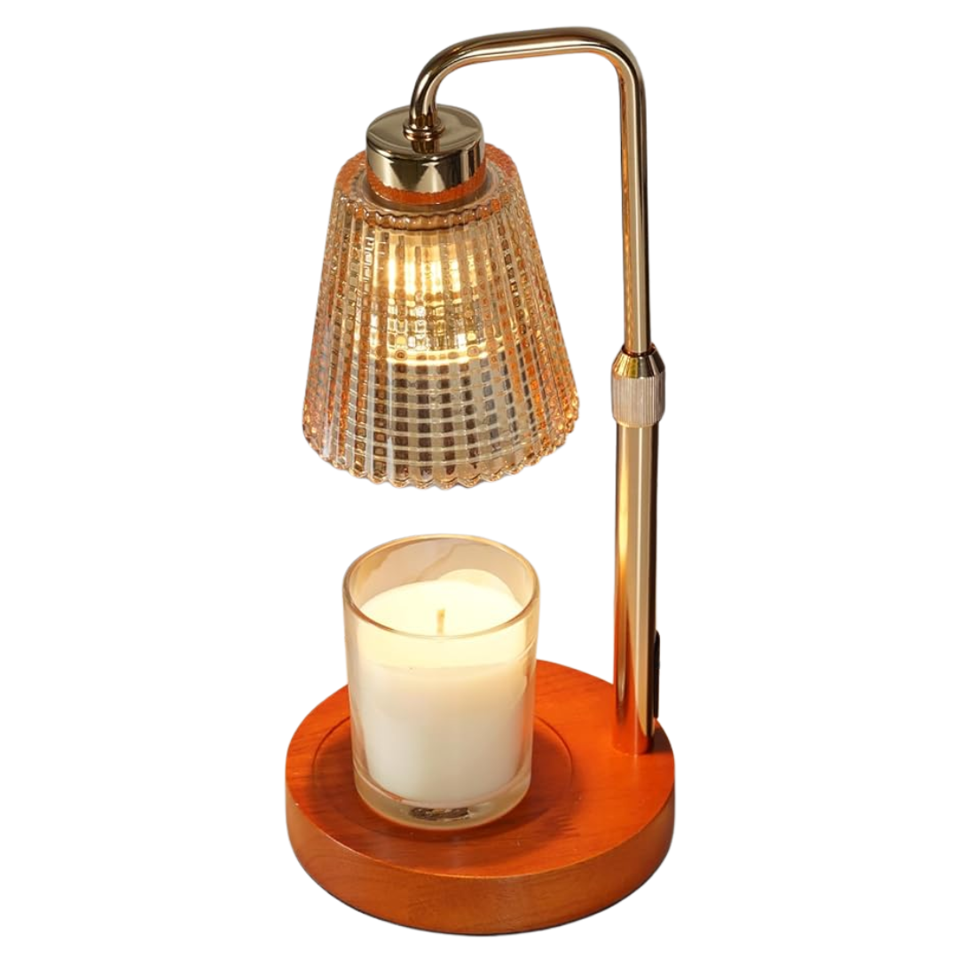 Candle Warmer Lamp with Dimming and 12 Hour Timer, Adjustable