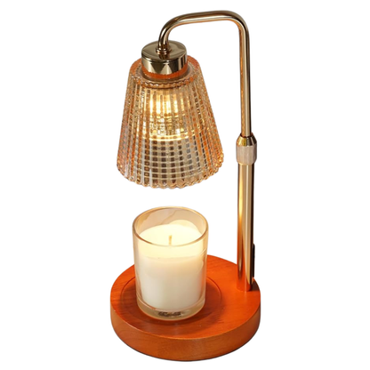 Candle Warmer Lamp with Dimming and 12 Hour Timer, Adjustable