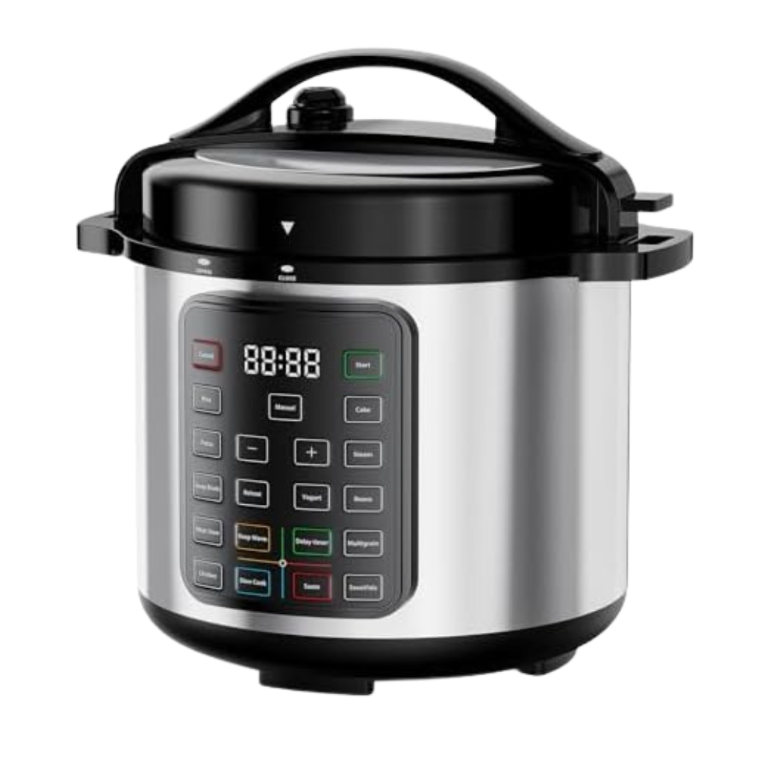 Electric Pressure Cooker 8QT Stainless Steel Family Multi-Cooker