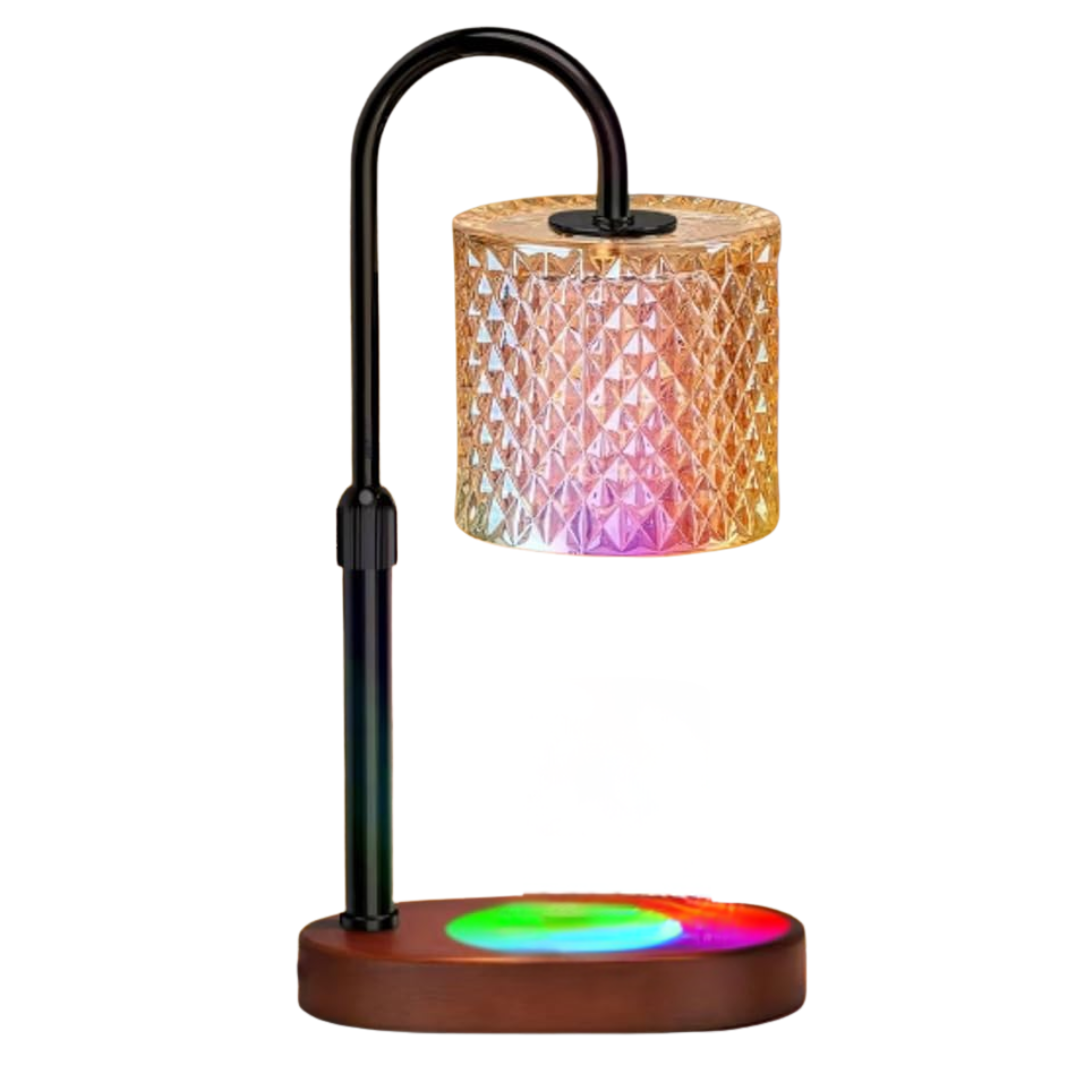 Adjustable Candle Warmer Lamp with Timer and Dimmer Control