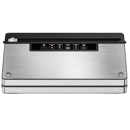 Vacuum Sealer Machine Stainless Steel with Bags, Roll, and Cutter