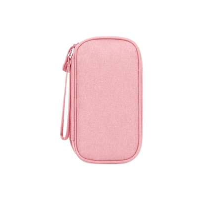 Travel Cable Organizer Pouch with Double Layer Water-Resistant Case