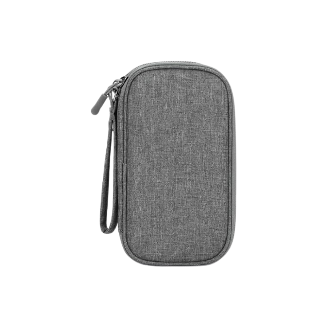 Travel Cable Organizer Pouch with Double Layer Water-Resistant Case