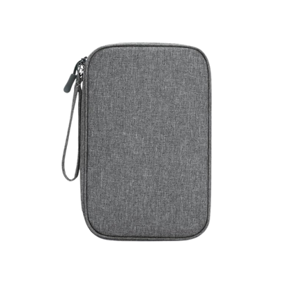 Travel Cable Organizer Pouch with Double Layer Water-Resistant Case