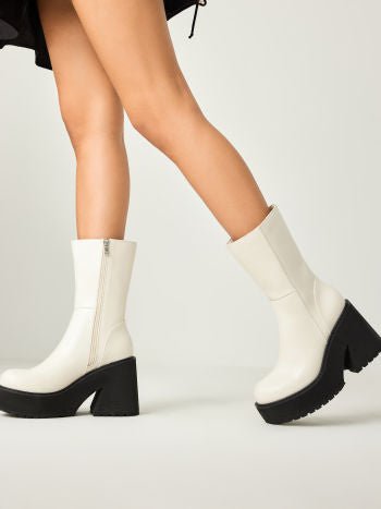 Barbara | Sorte HeelUp-støvler - Kim Mode KBH