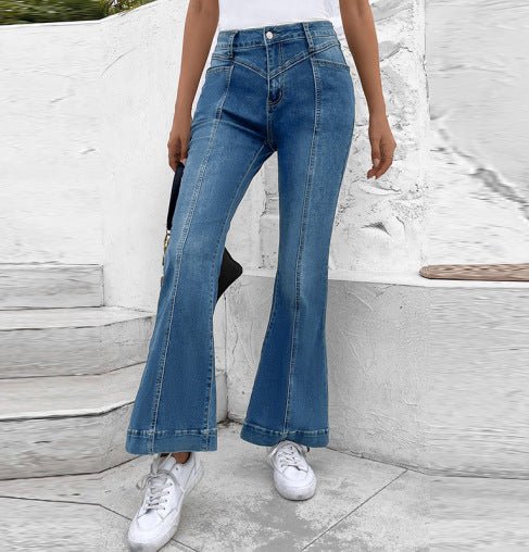 Betty | Slim jeans med klokke - Kim Mode KBH