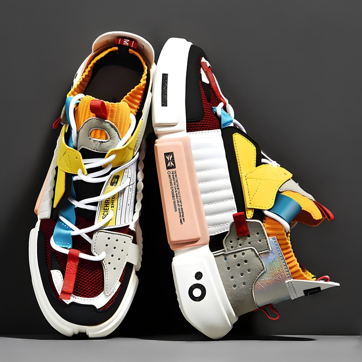 Caden | Farverige streetwear-sneakers - Kim Mode KBH
