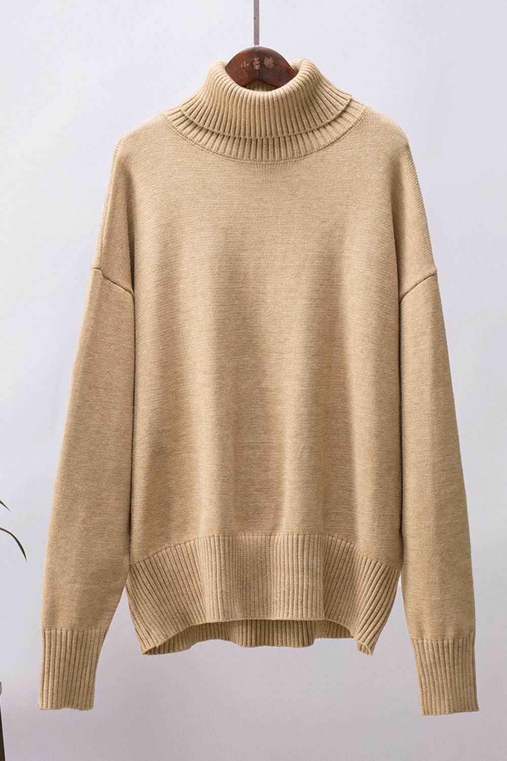 Chic voluminøs rullekravesweater til kvinder - All - match - stil - Kim Mode KBH