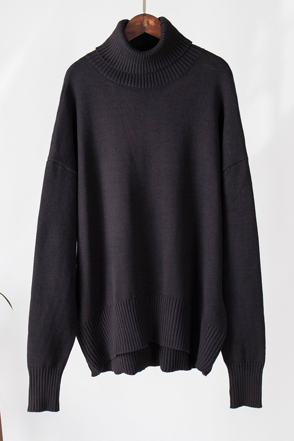 Chic voluminøs rullekravesweater til kvinder - All - match - stil - Kim Mode KBH