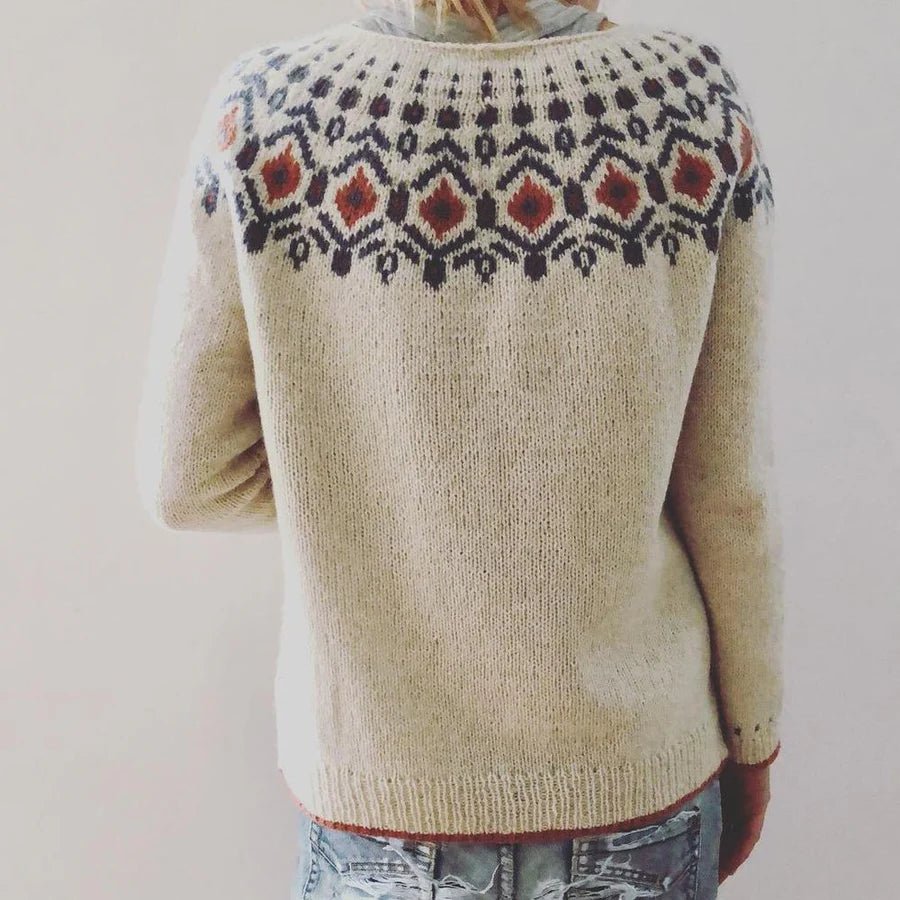 Elegant og Komfortabel Pullover til Kvinder med Unik Design - Kim Mode KBH