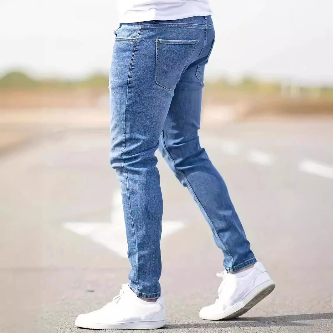 Elegante slim jeans med stretch til mænd | amerikansk modernitet - Kim Mode KBH