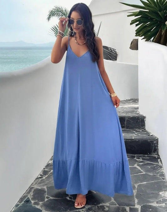 Evelyn | Elegant kjole med stropper - Kim Mode KBH