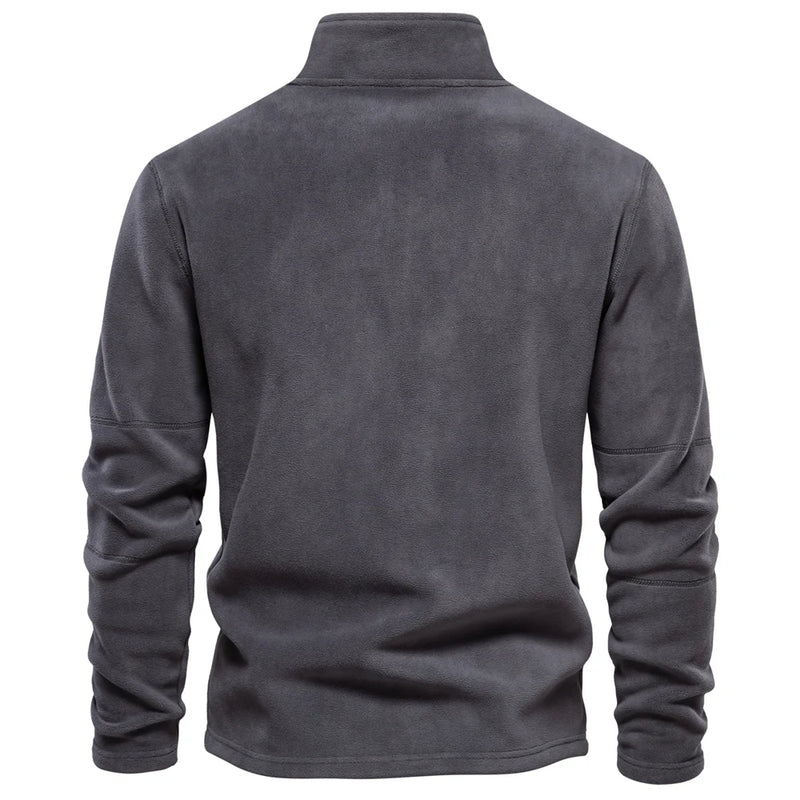 Fashion Winter Warm Half - Zip Sweater - Men's Casual Pullover - Kim Mode KBH