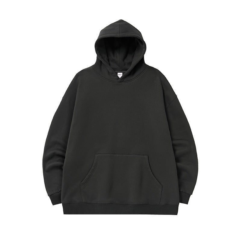 Klassiske Minimalistiske Premium Fleece Hættetrøjer Unisex Varm Velvet Termisk Beklædning til alle årstider - Kim Mode KBH