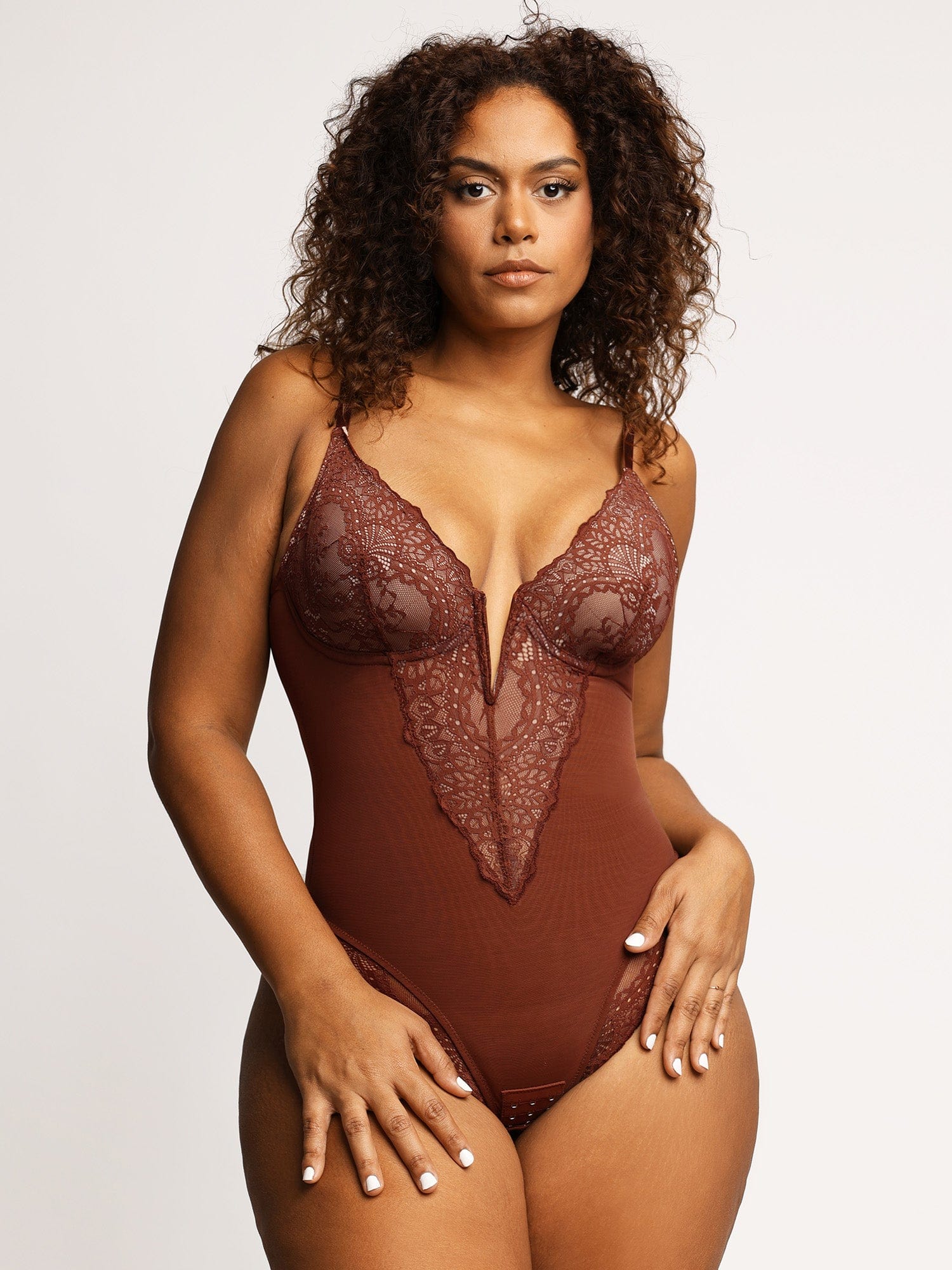 Layla | Shaper-body med blonder - Kim Mode KBH