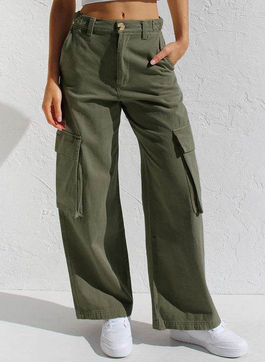 Mira | Cargo-bukser med flere lommer - Kim Mode KBH