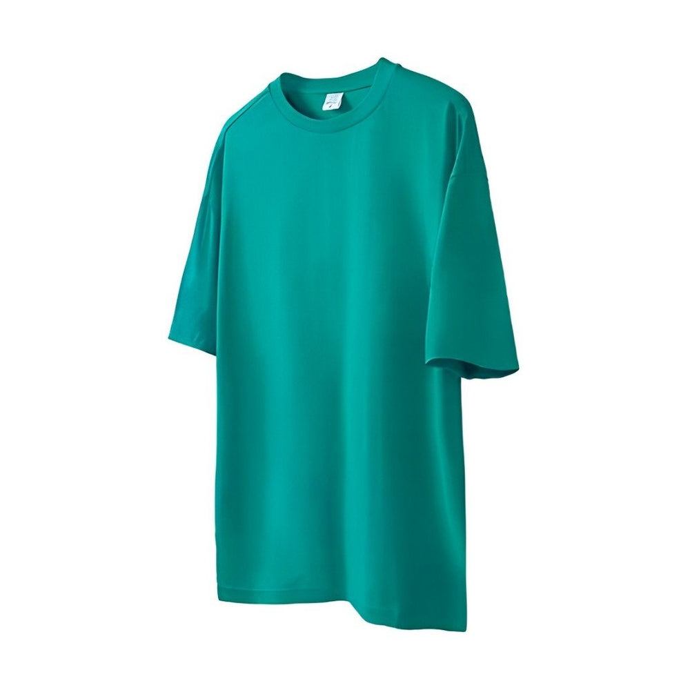 Multicolors Bomuld T-shirts Unisex Minimalistisk Basic Kortærmede T-shirts Herre oversize toppe - Kim Mode KBH