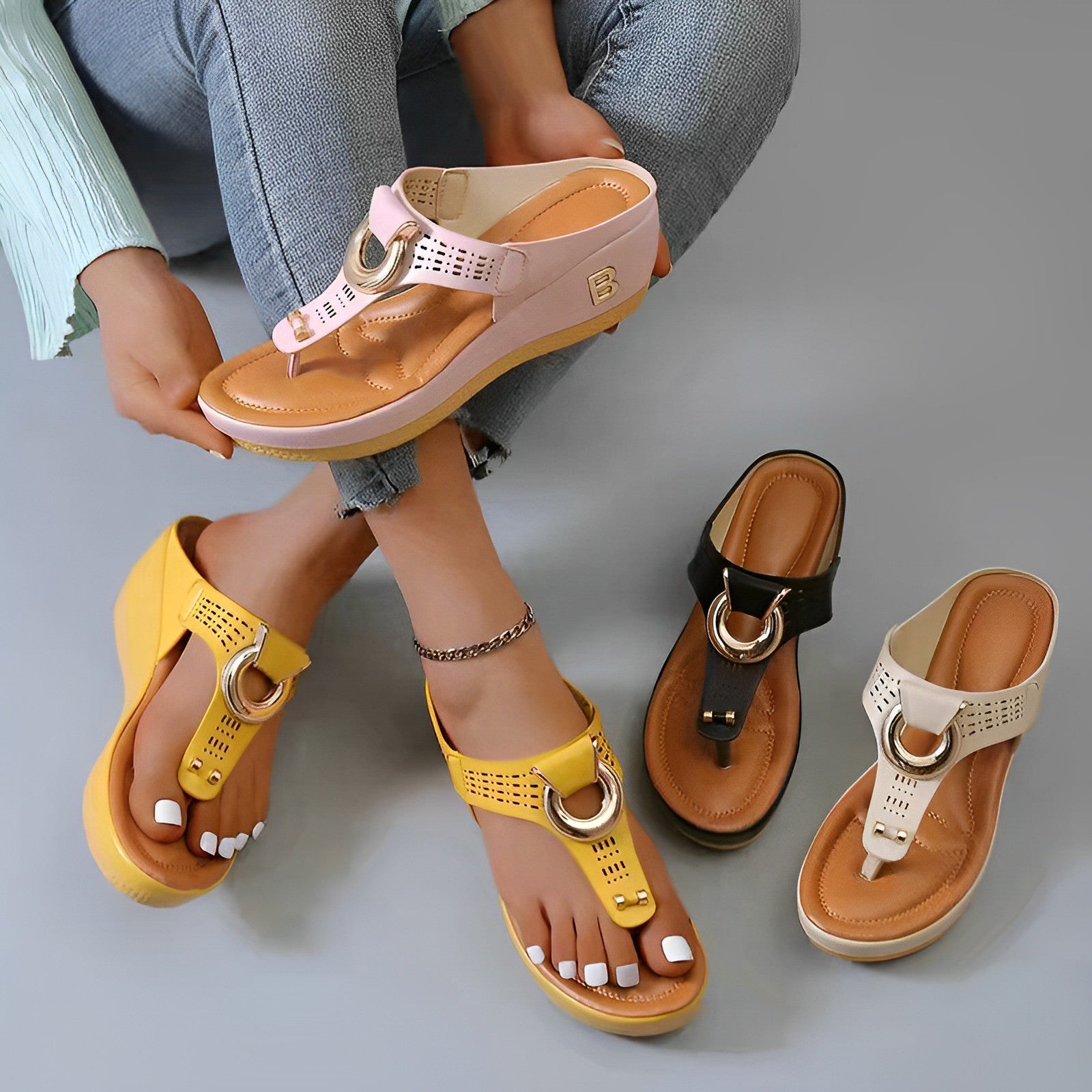 Octavia | Ortopædiske sandaler med svangstøtte - Kim Mode KBH