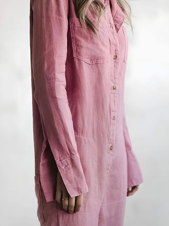 Paulina | Polo Jumpsuit med lommer - Kim Mode KBH