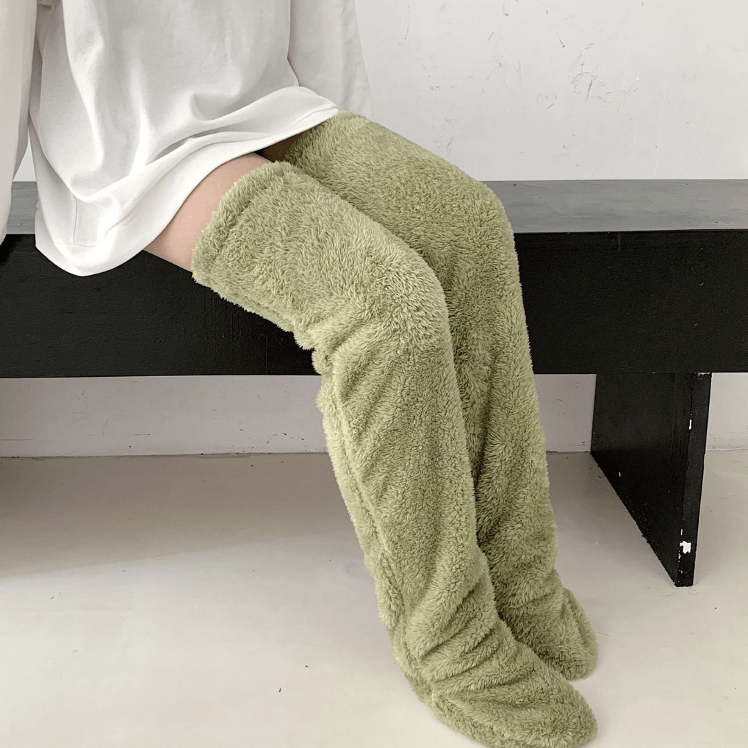 Trendy Over - Knee varme og hyggelige vintersokker - kuldebestandige og behagelige - Kim Mode KBH