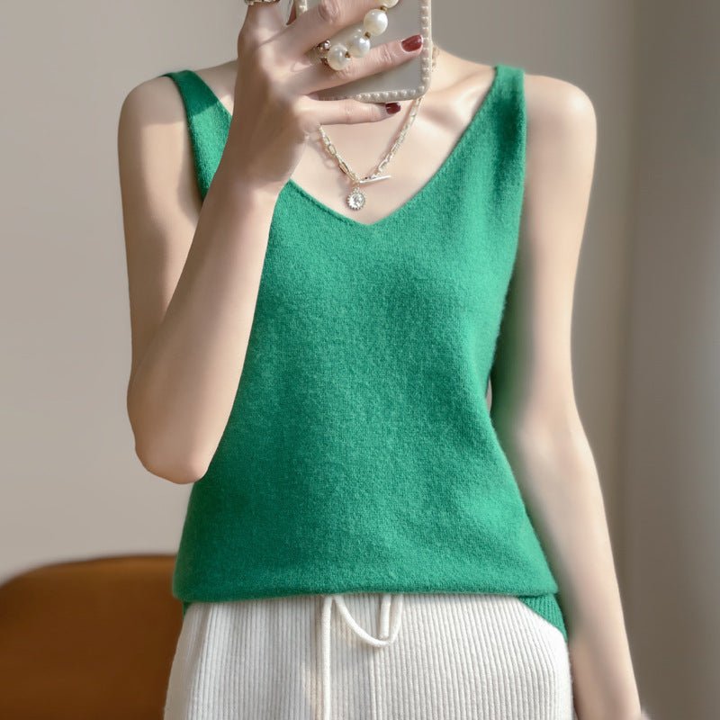 Vivienne | Sweater med V-hals - Kim Mode KBH